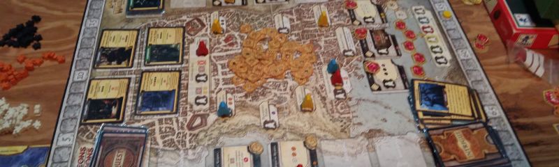 Partida a Lords of Waterdeep